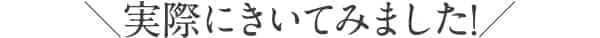\実際にきいてみました!/